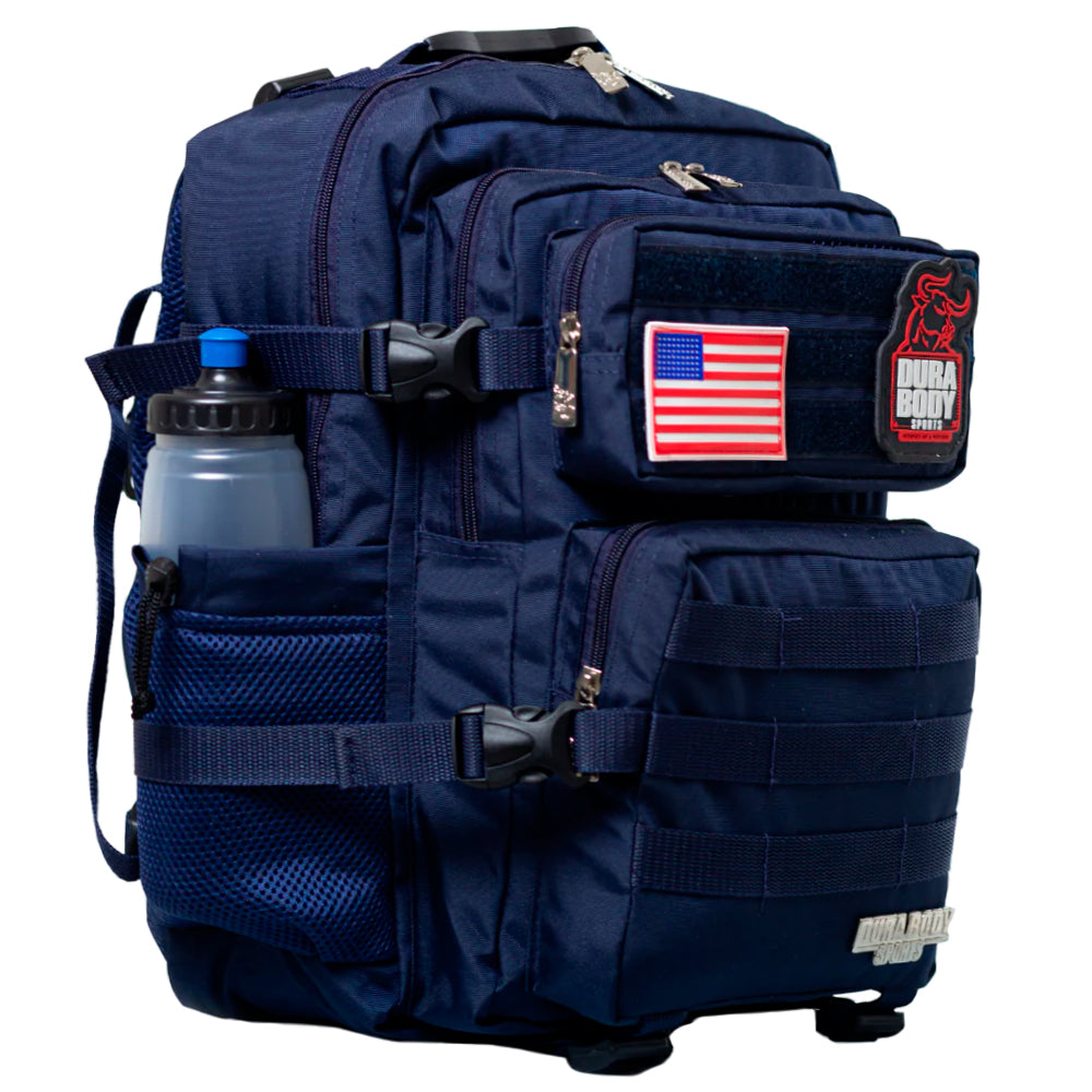Mochila Military Bag Navy Blue 35 Lts Durabody