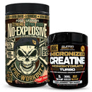 Pack Pre Workout N.O. Explosive 350g + Creatina Turbo 300g Monohidrato Fast Nutrition - Suples.cl