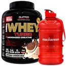 Whey Turbo 5lbs + Botellon rojo Fast Nutrition - Suples.cl