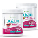 Pack 2 Colágenos Hidrolizado 12g + Biotina + Coenzima Q10 300 Grs Nutrivital - Suples.cl