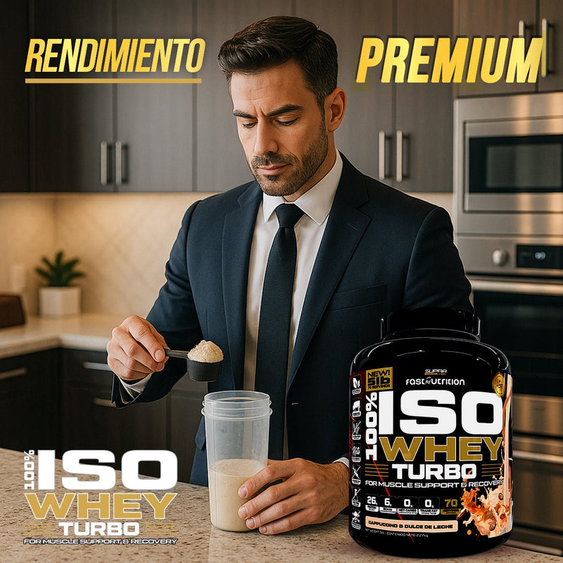 100% Iso Whey Turbo 5 Lbs Fast Nutrition - Suples.cl