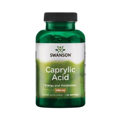 Caprylic Acid 600 Mg - 60 Softgels Swanson