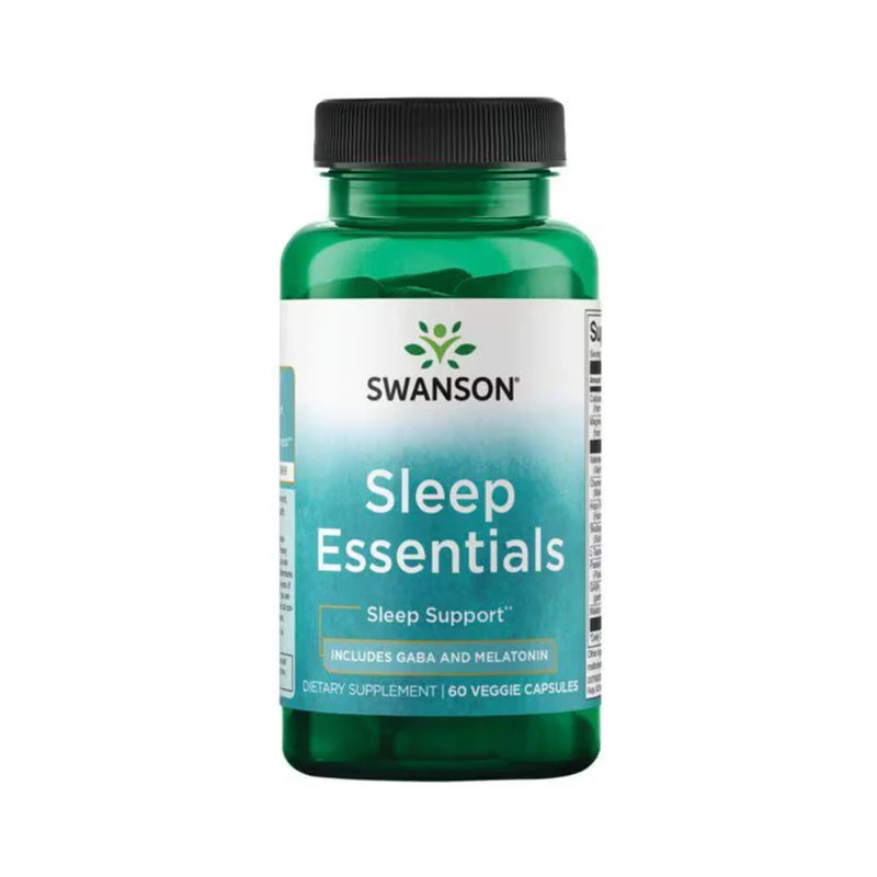 Sleep Essentials 60 Cápsulas Vegetales Swanson