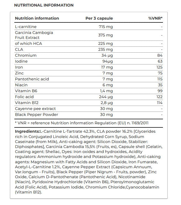 Mega Burner Quemador 90 Cápsulas Biotech Usa