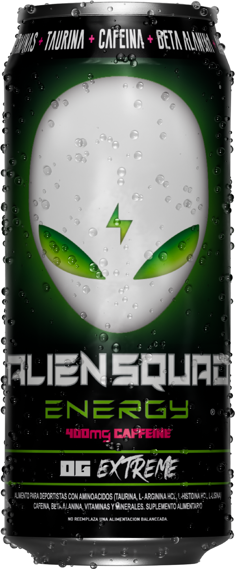 Alien Squad Energy Pre Entreno Líquido 473ml