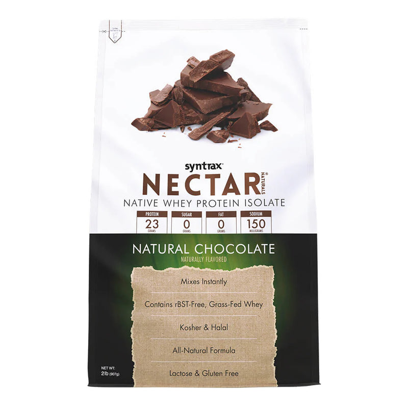 Proteina Aislada Syntrax Nectar Naturals 2Lb Sabor Natural