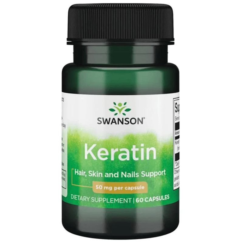 Keratin 50 mg 60 Caps Swanson