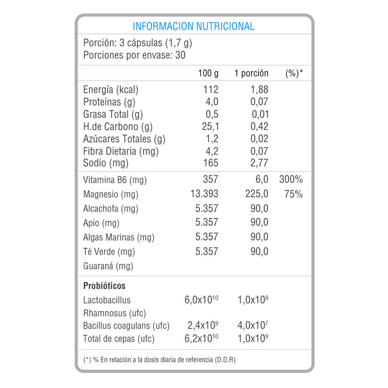 Aqua Dry 90 Caps Nutrivital - Suples.cl