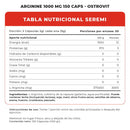 Arginine 1000 Mg 150 Caps Ostrovit - Suples.cl