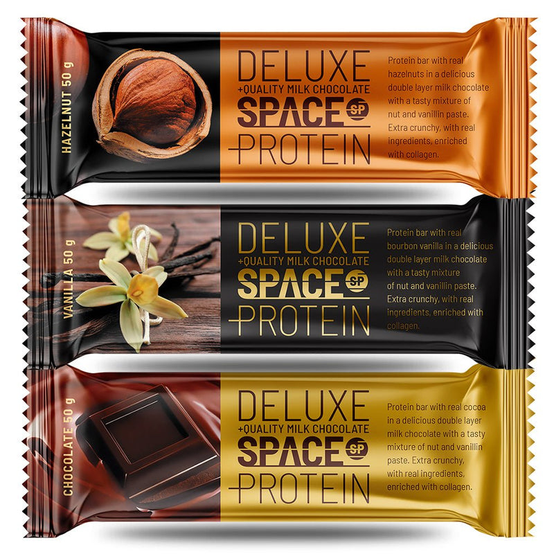 Barrita Space Protein 50 Grs Deluxe - Suples.cl