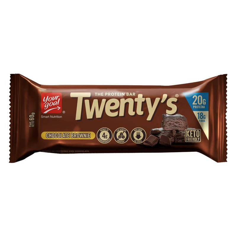 Barrita Twenty's Protein Bar 60g Your Goal - Suples.cl