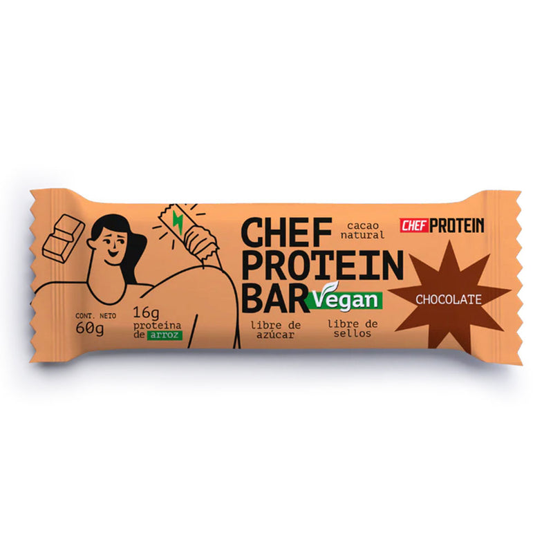 Barrita Chef Protein Bar Vegan 60 Grs
