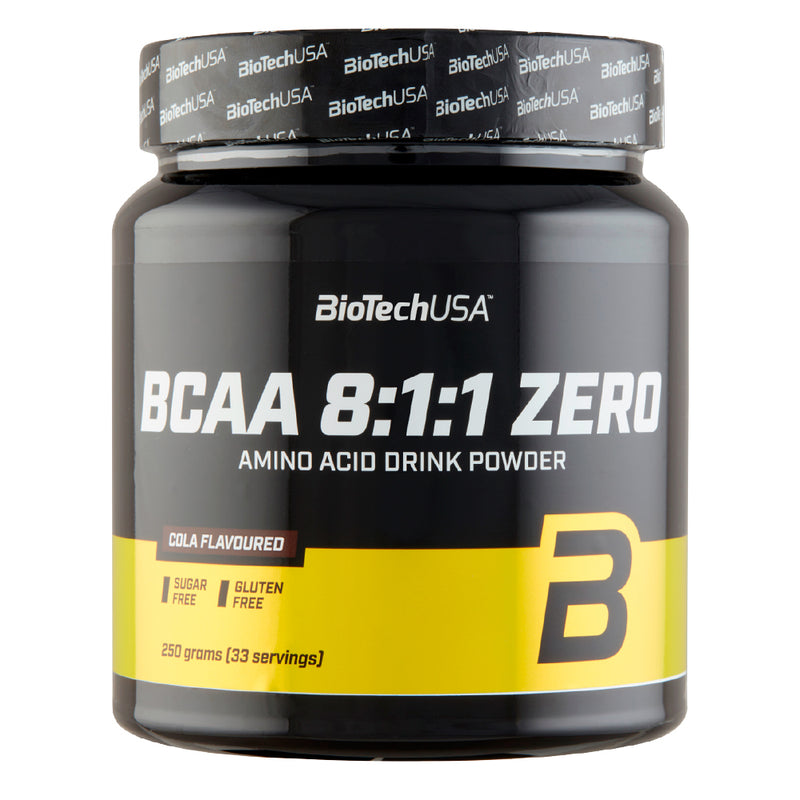 Outlet BCAA Zero 8:1:1 250 Grs /33 Serv BiotechUSA