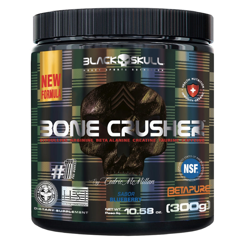 Bone Crusher 300g New Formula Black Skull