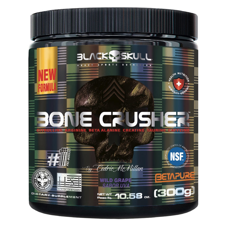 Bone Crusher 300g New Formula Black Skull