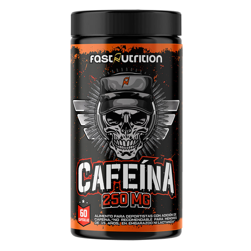 Cafeína 250mg 60 Caps Fast Nutrition