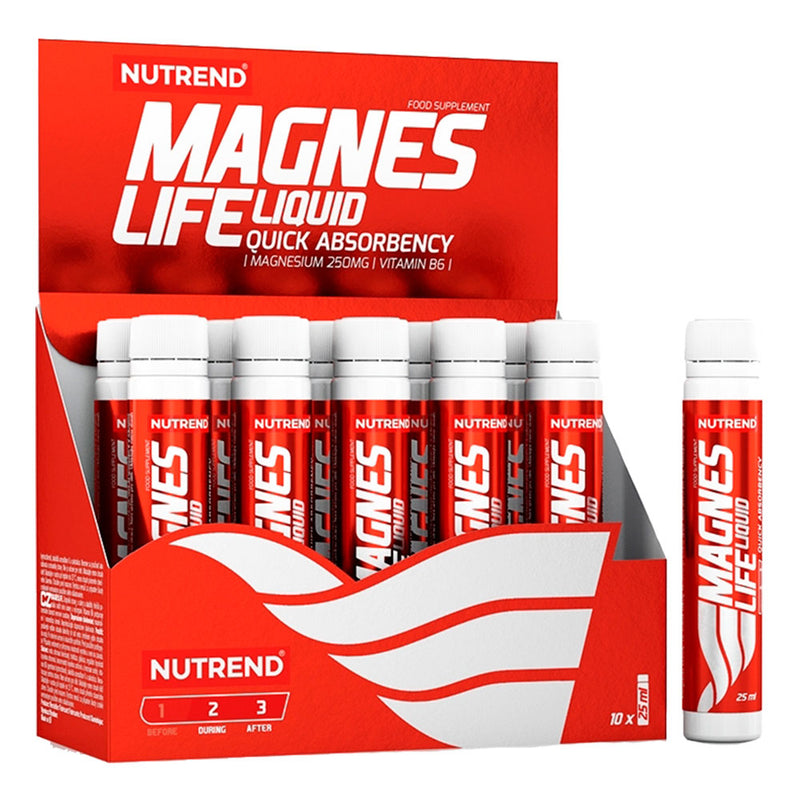 Caja 10 Magnes Life Liquid 25 Ml Nutrend