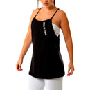 Camiseta Mujer Negra Sin Manga Durabody - Suples.cl