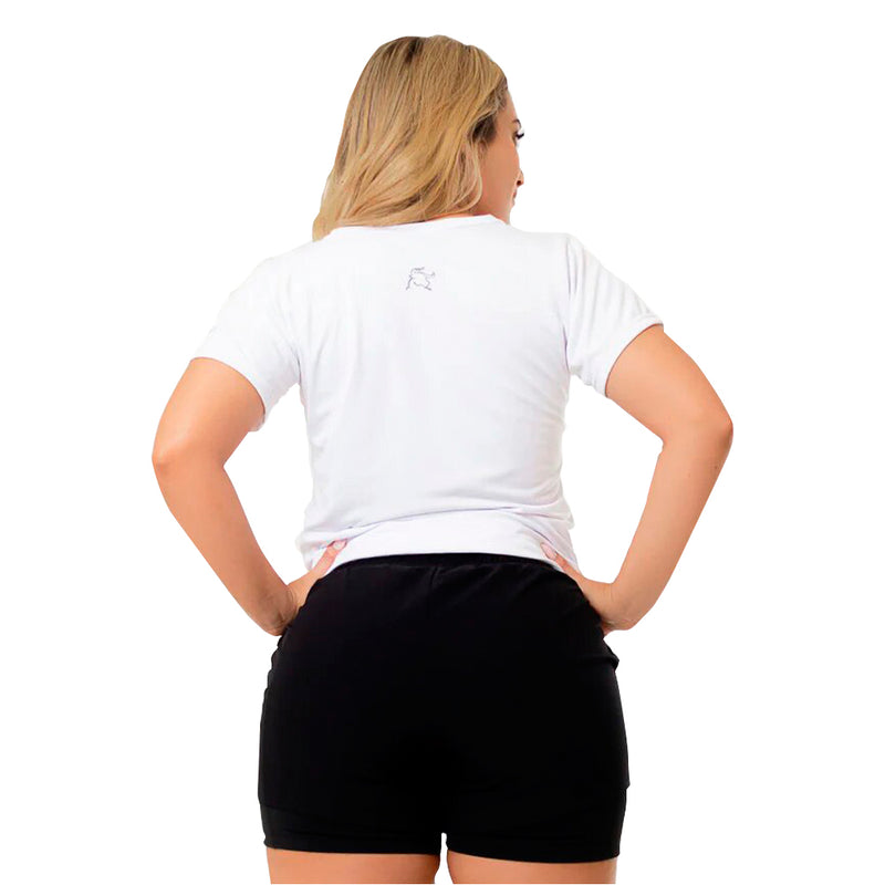 Camiseta Mujer White Training Durabody