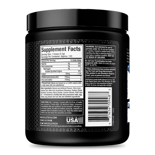 Cell tech Creactor Muscletech Sin Sabor - Suples.cl