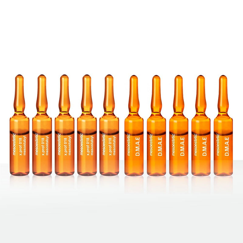 Cóctel Mesostabyl 5 Amp + DMAE 3% 5 Amp Mesoestetic - Suples.cl