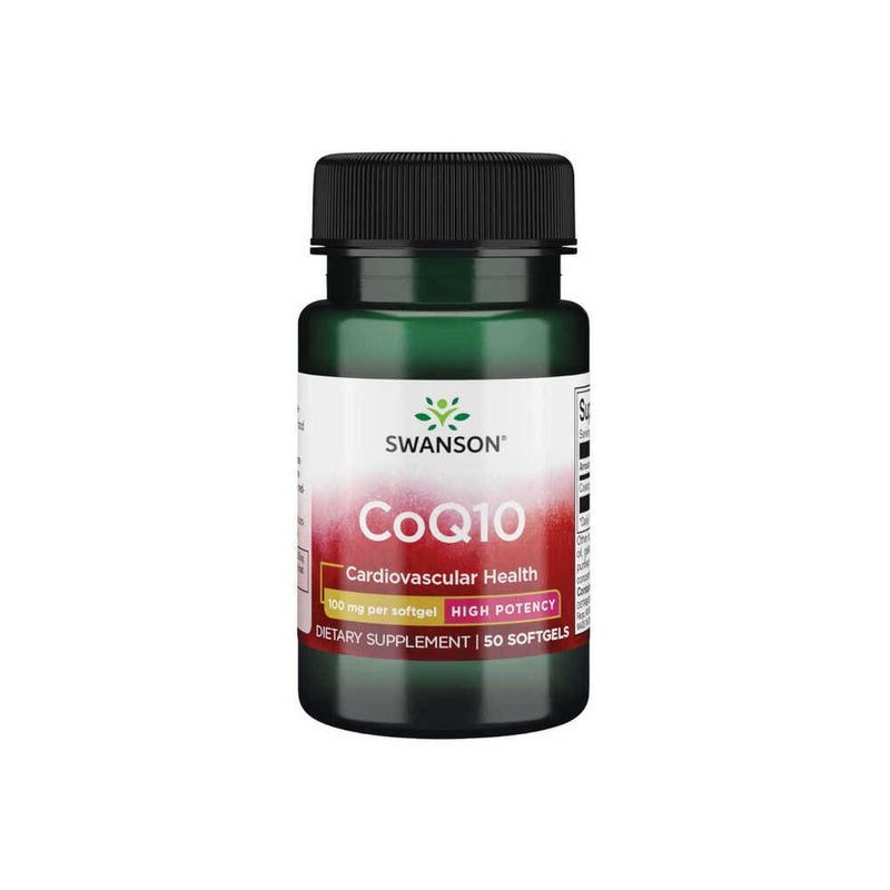 Coq10 100mg - 50 Softgels Swanson - Suples.cl