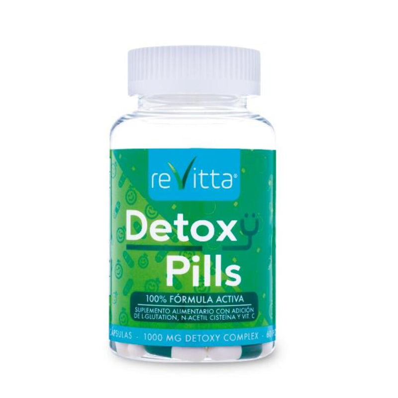 Detox Pills 120 Cápsulas Revitta - Suples.cl