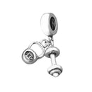 Dije Charm Pesa Rusa y Mancuerna Jungle Fit - Suples.cl