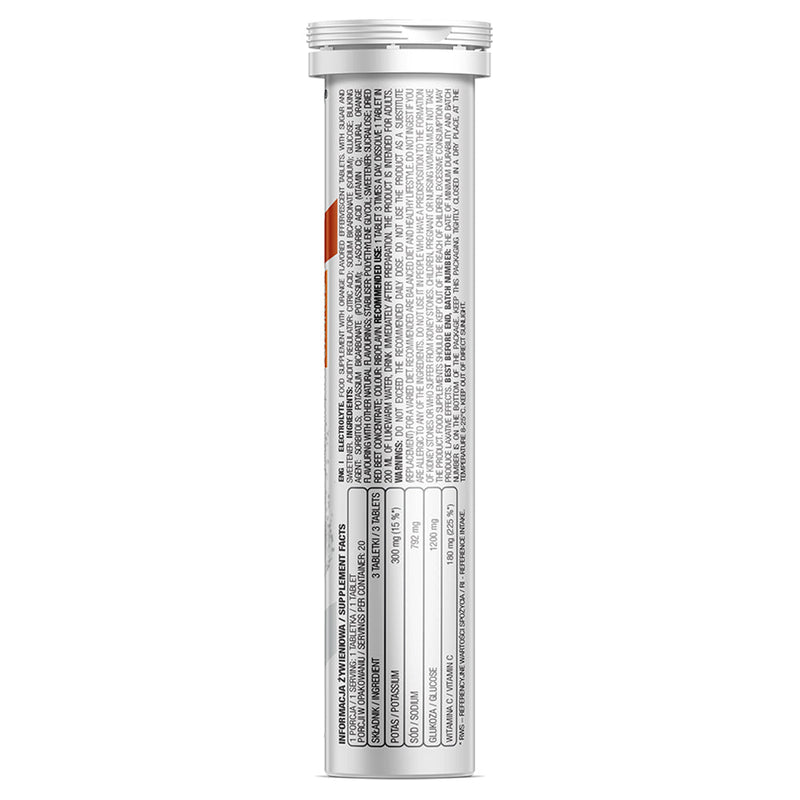 Electrolyte 20 Tabs Efervescentes Ostrovit - Suples.cl