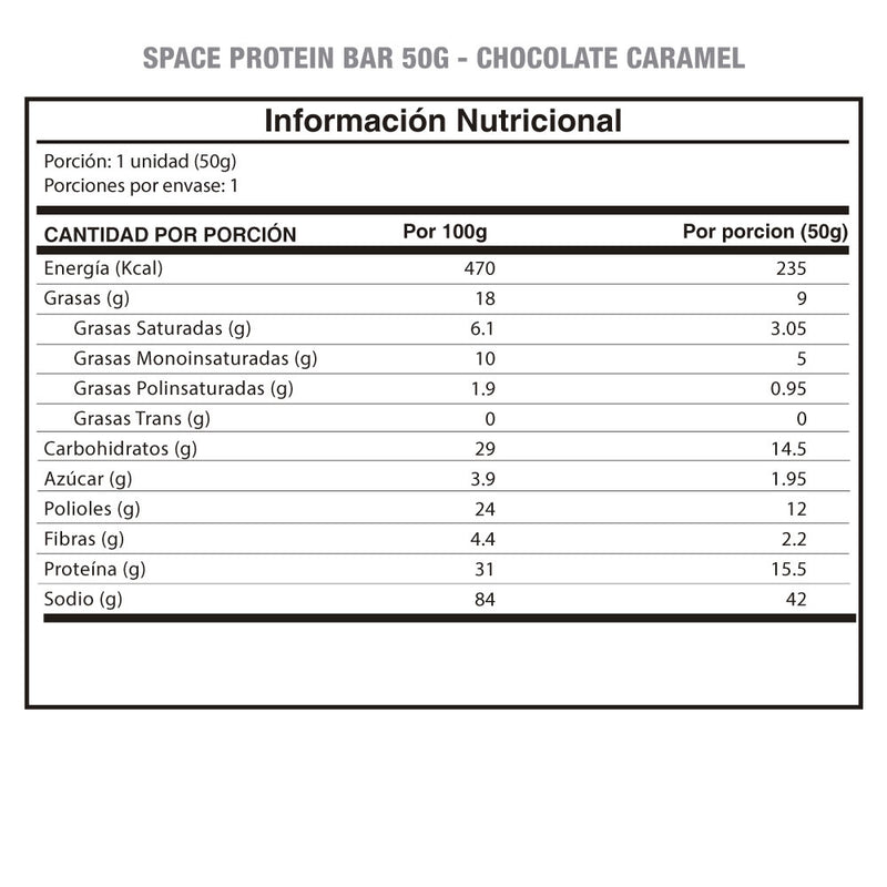 Barrita Space Protein 50 Grs