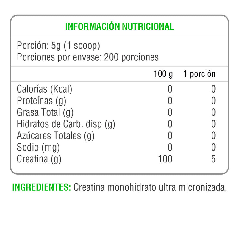 Pack Creatina Monohidratada 1 Kg + Colágeno Hidr. + BCAA 300g Nutrivital