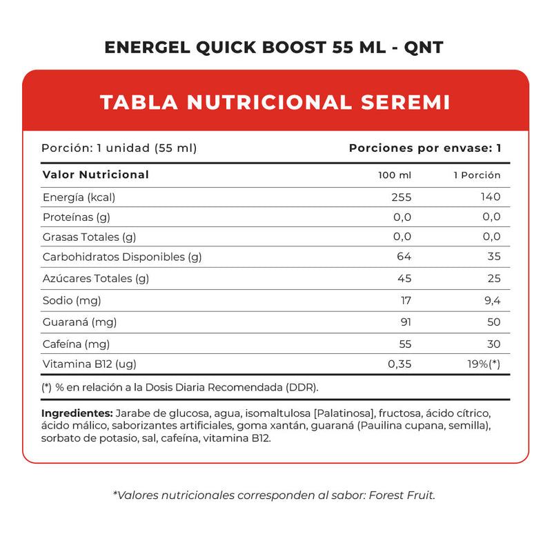 Energel Quick Boost 55 Ml QNT