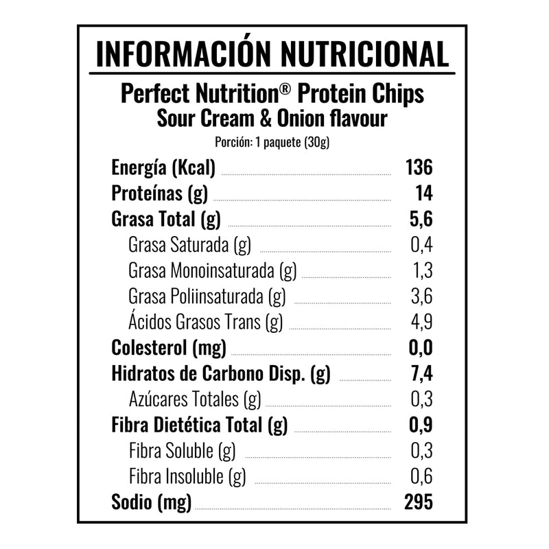 Perfect Nutrition Protein Chips 30g Your Goal