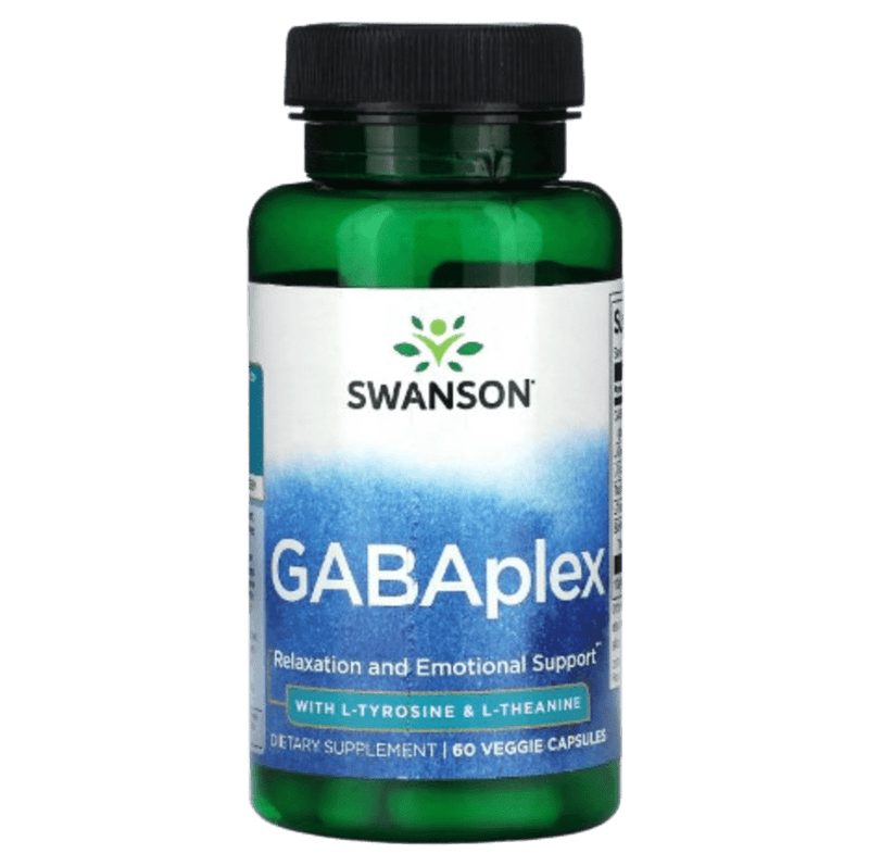 GABAplex - 60 Veggie Capsules Swanson - Suples.cl