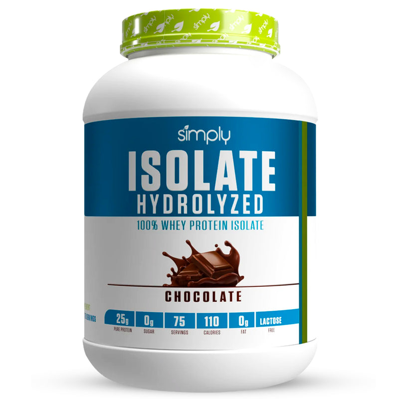 Isolate 100% Hydrolyzed Whey Protein 5 Lbs Simply Vitamins