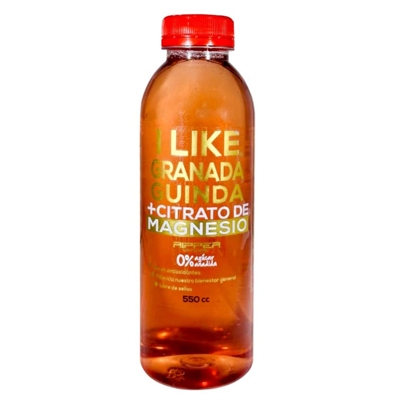 Jugo Natural Granada Guinda + Citrato de Magnesio 550 Ml I Like - Suples.cl