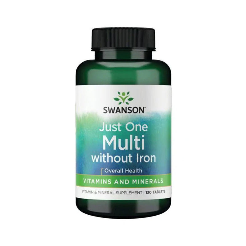 Just One Multi Without Iron - 130 Tabletas Swanson - Suples.cl