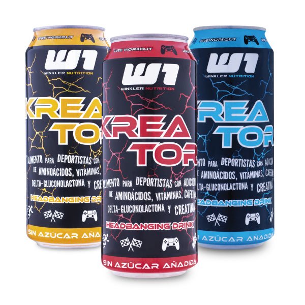 Kreator Bebida Pre Workout 473 Ml Winkler Nutrition - Suples.cl