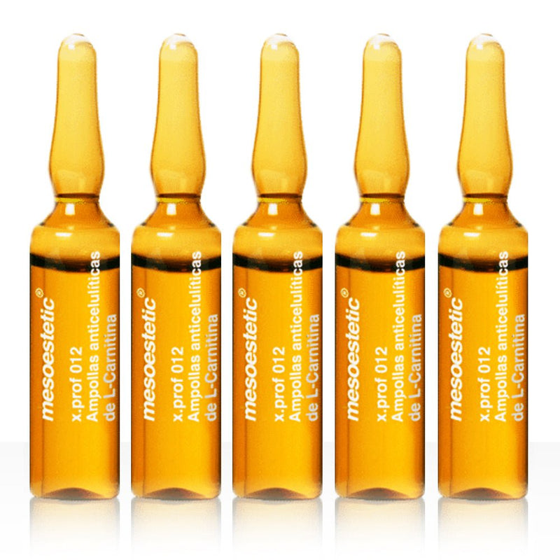 L - Carnitina 5 Ampollas de 5 Ml Mesoestetic - Suples.cl