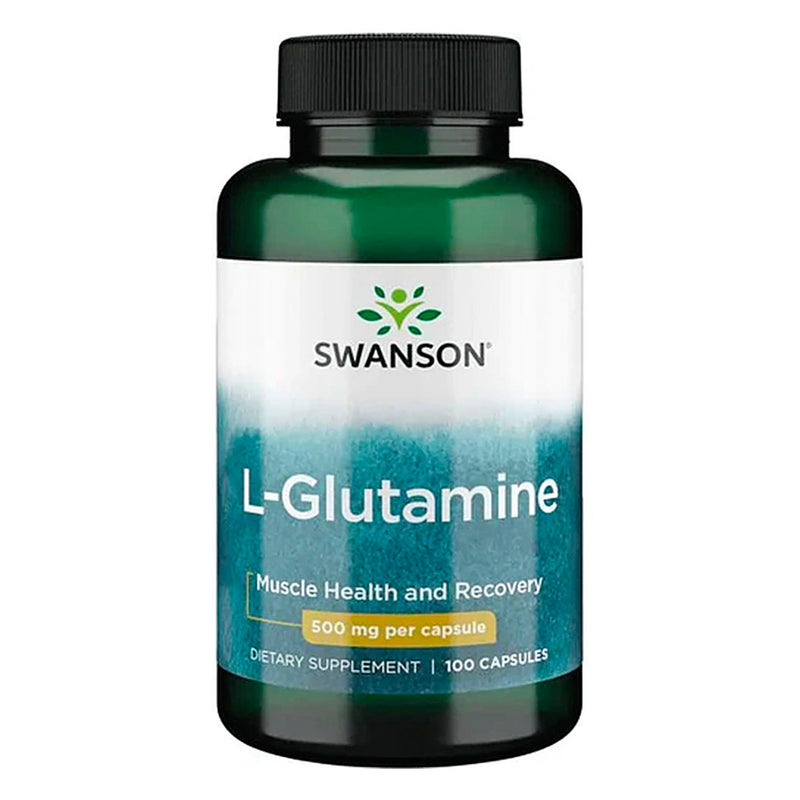 L Glutamine 500 Mg 100 Caps Swanson