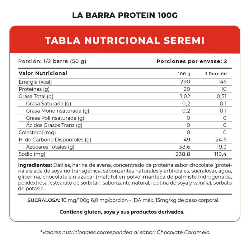 La Barra Protein 100 Grs - Suples.cl