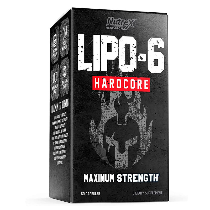 Lipo 6 Hardcore Maximum Strength 60 Caps Nutrex