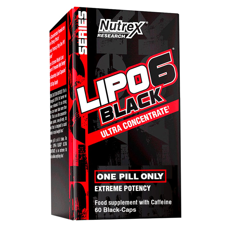 Lipo 6 Black Ultra Concentrado 60 Caps Nutrex