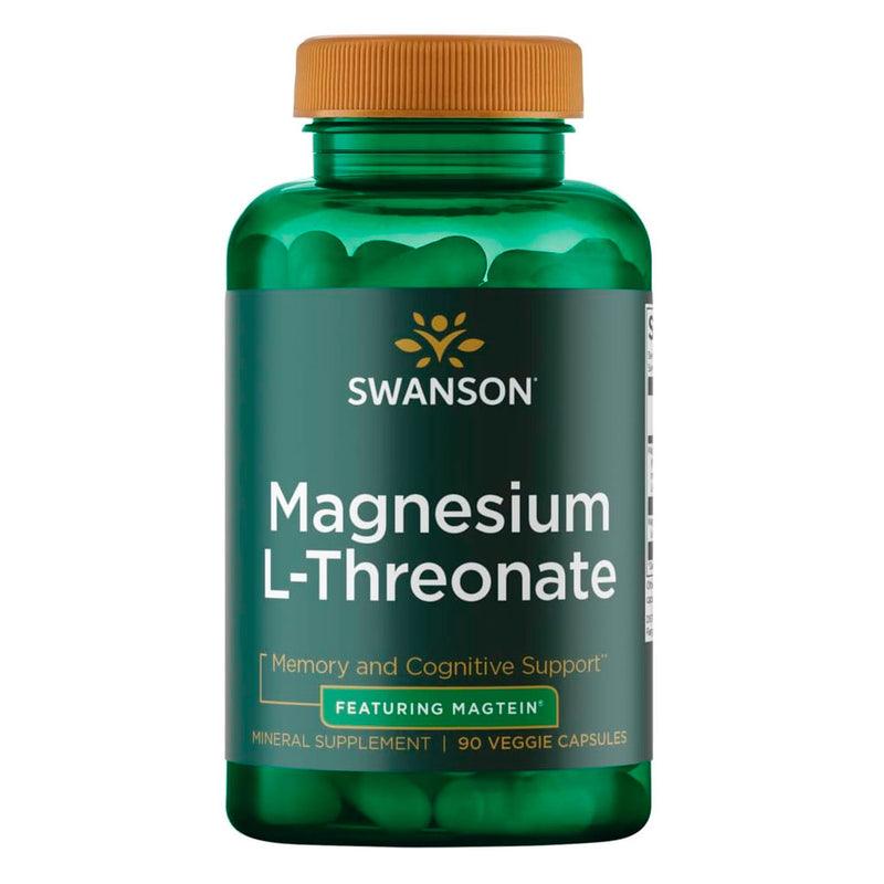 Magtein Magnesium L-Threonate 90 Veggie Caps Swanson