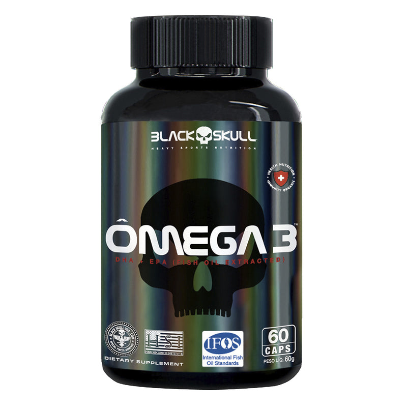 Omega 3 60 Caps Black Skull