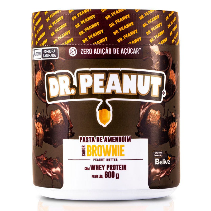 Outlet Dr Peanut Mantequilla de Maní Brownie 600 Grs - Suples.cl