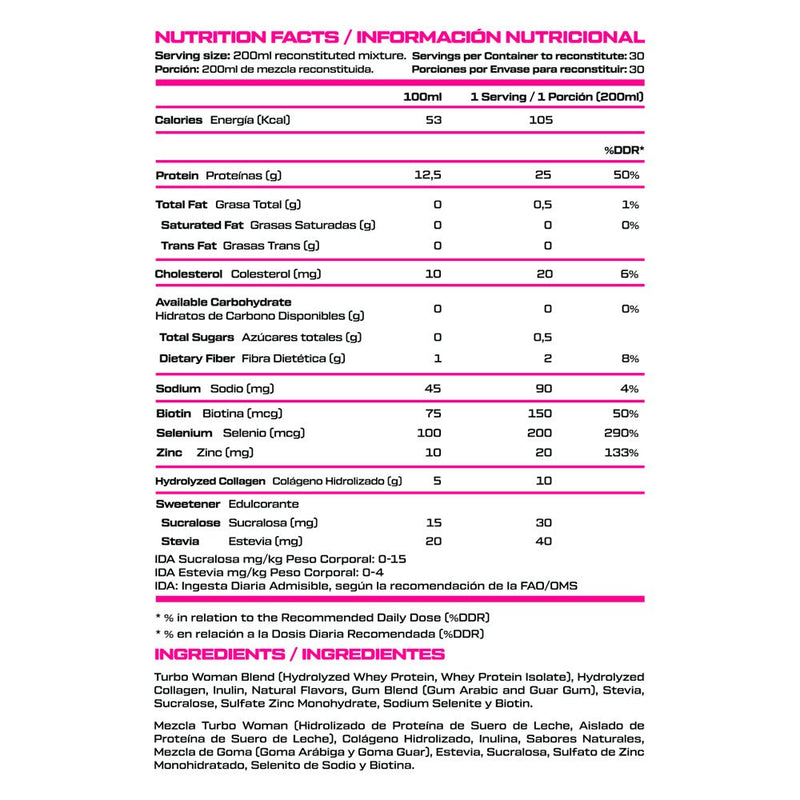 Pack Iso Whey Woman 2 Lbs + Shaker 2 en 1 400 Ml Rosado Fast Nutrition - Suples.cl