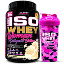 Pack Iso Whey Woman 2 lbs + Shaker Camo Pink Woman 700ml Fast Nutrition - Suples.cl