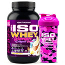 Pack Iso Whey Woman 2 lbs + Shaker Camo Pink Woman 700ml Fast Nutrition - Suples.cl
