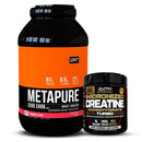 Pack Metapure 2kg QNT + Creatina Turbo 300g Fast Nutrition - Suples.cl